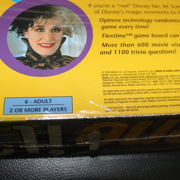 3/$77❤️new Disney Scene It? DVD Family Trivia Board Game 2004 Mattel Pixar - Picture 8 of 8